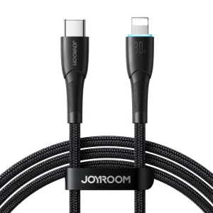 Joyroom Starry Series SA32-CL3 30 W USB-C/ Lightning -Kabel 1 m – schwarz