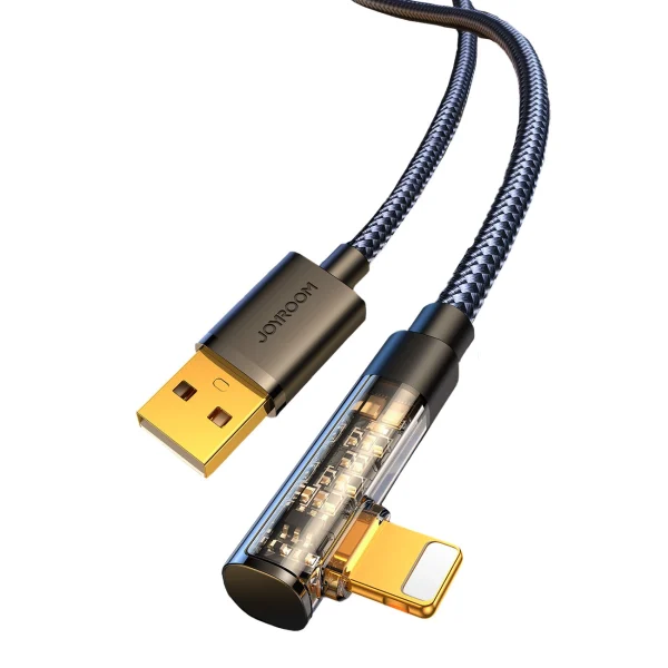 Joyroom abgewinkeltes Lightning Kabel – USB für schnelles Laden und Datenübertragung 2