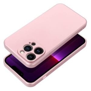 METALLIC Case for IPHONE 16 pink