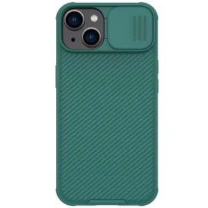 Nillkin CamShield Pro Hülle iPhone 14 Hülle Gepanzerte Abdeckung Kameraschutz Grün