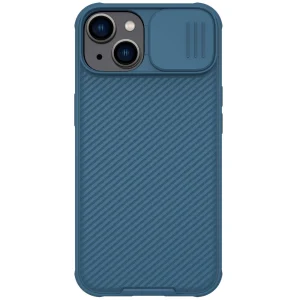 Nillkin CamShield Pro Hülle iPhone 14 Plus Gepanzerte Abdeckung Kameraschutz Blau