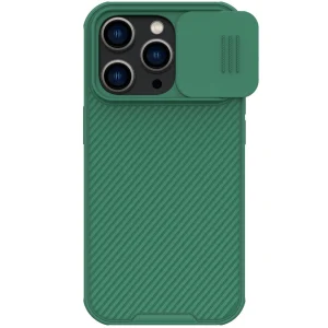 Nillkin CamShield Pro Hülle iPhone 14 Pro Gepanzerte Abdeckung Kameraschutz Grün