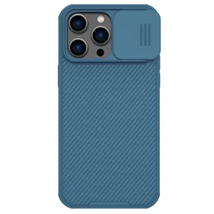 Nillkin CamShield Pro Hülle iPhone 14 Pro Max Gepanzerte Abdeckung Kameraschutz Blau