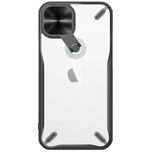 Nillkin Cyclops Case robuste Hülle mit Kameraabdeckung und faltbarem Ständer für iPhone 13 schwarz