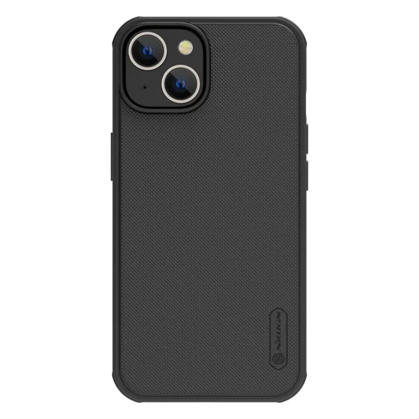 Nillkin Super Frosted Shield Pro Hülle für iPhone 14 Plus Rückseite schwarz