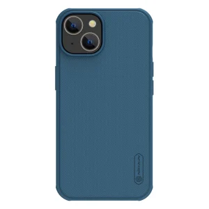 Nillkin Super Frosted Shield Pro magnetische Hülle für iPhone 14 Plus mit MagSafe magnetischem Blau