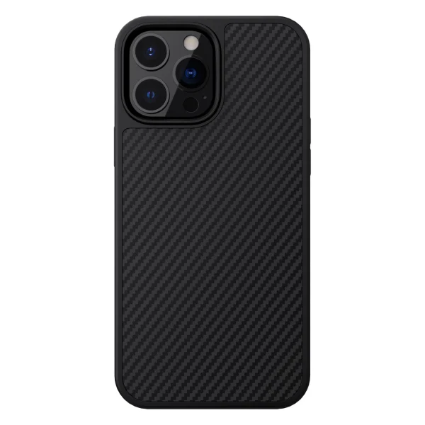 Nillkin Synthetic Fiber Carbon iPhone 13 Pro Hülle schwarz