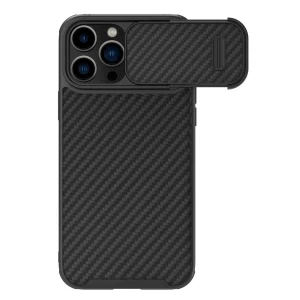 Nillkin Synthetic Fiber S Case iPhone 14 Pro Hülle mit Kameraabdeckung