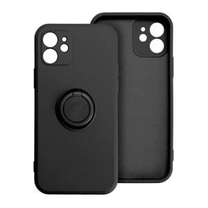 SILICONE RING case for IPHONE 16 Plus black