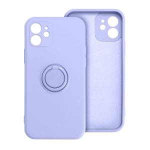 SILICONE RING case for IPHONE 16 Plus violet