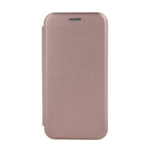 TechWave Curved Book case for iPhone 15 Plus rose gold
