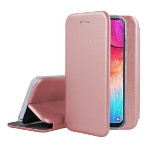 TechWave Curved Book case for iPhone 15 rose gold