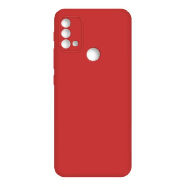 TechWave Soft Silicone case for Motorola Moto E30 / E40 red