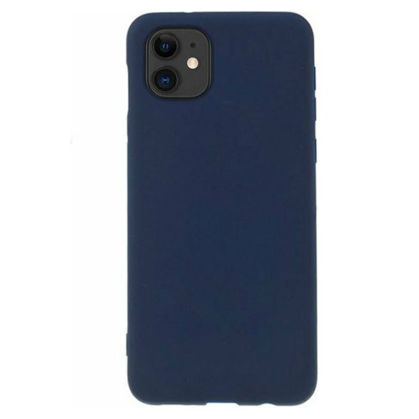 Techwave Matt case for iPhone 11 navy blue