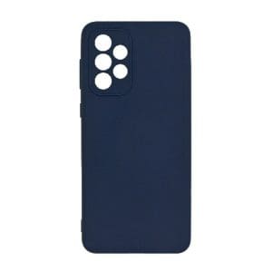 TechWave Soft Silicone case for Samsung Galaxy A33 5G navy blue