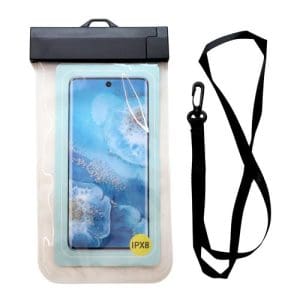 Waterproof Case inos for Smartphones up to 6.9'' Clear Black