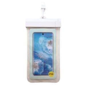 Waterproof Case inos for Smartphones up to 6.9'' Clear White