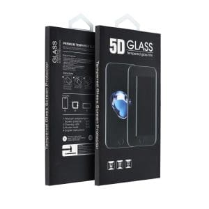 5D Full Glue Tempered Glass - for Huawei P40 Lite black