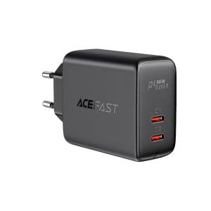 ACEFAST charger 2 x Type C QC3.0 PD40W A9 black