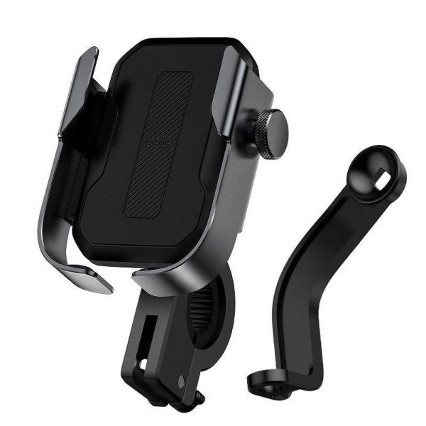 BASEUS bike / motorcycle holder for mobile ARMOR black SUKJA-01