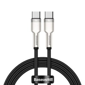 BASEUS cable Type C to Type C PD 5A 100W Cafule CATJK-C01 1 m black