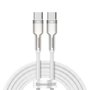 BASEUS cable Type C to Type C PD 5A 100W Cafule CATJK-D02 2 m white