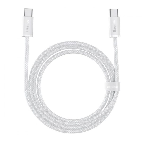 BASEUS cable Type C to Type C PD100W Power Delivery Dynamic Series CALD000302 2m white