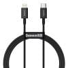 BASEUS cablel Type C to Lightning PD 20W Superior CATLYS-A01 1 m black