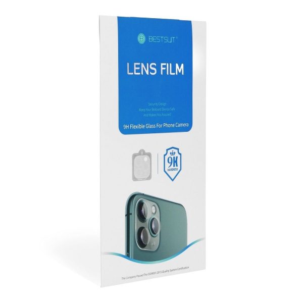 Bestsuit Flexible Hybrid Glass for Samsung S20 Ultra camera lenses