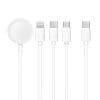 Cable 4w1 Type C to Lightning / Type C / Micro USB / Apple Watch 3W 2A C3186 1