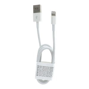 Cable USB A to Lightning C601 1 m white