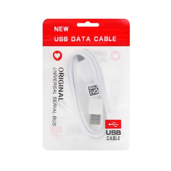 Cable USB A to Type C 3.0 2A HD2 1 m white