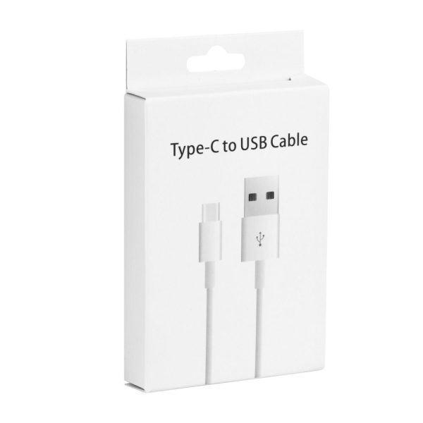 Cable USB A to Type C 3.0 2A HD2 BOX 1 m white