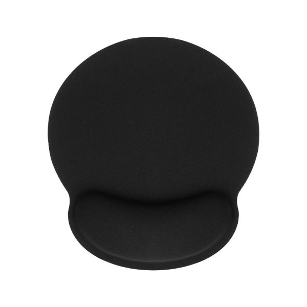 Ergonomic mousepad wrist support 250 x 230 x 25 mm black