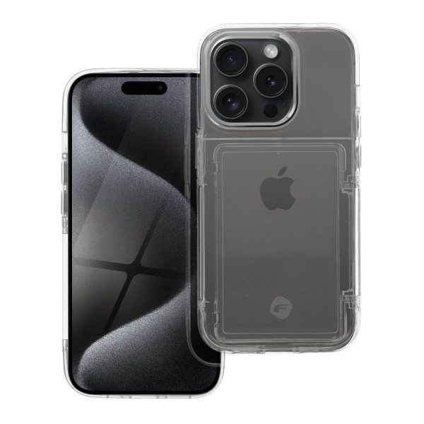 FORCELL F-PROTECT Crystal Pocket Case for IPHONE 11 transparent