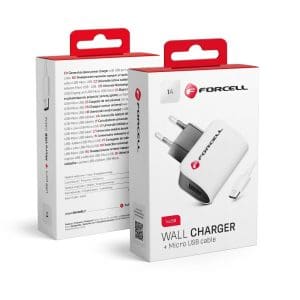 FORCELL Travel Charger Micro USB Universal 1A + cable