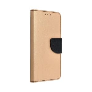 Fancy Book case for  IPHONE 12 PRO MAX gold / black