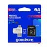 GOODRAM ALL IN ONE M1A4 - ccard reader with USB/micro USB socket + micro SD 64GB card