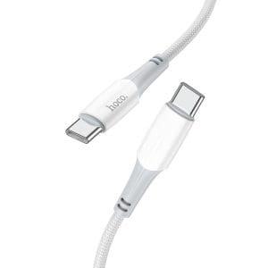 HOCO cable Type C to Type C PD 3A 60W X70 1 m white