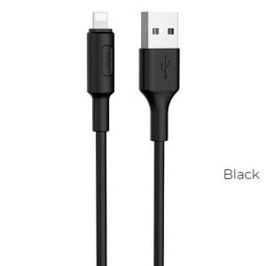 HOCO cable USB A to Lightning 2A X25 1 m black