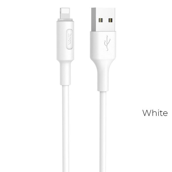 HOCO cable USB A to Lightning 2A X25 1 m white