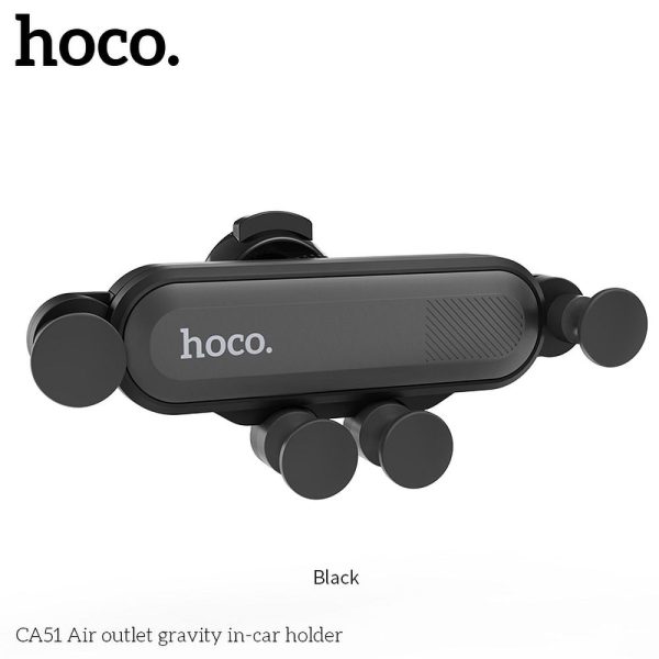 HOCO gravity car holder for air vent CA51 black