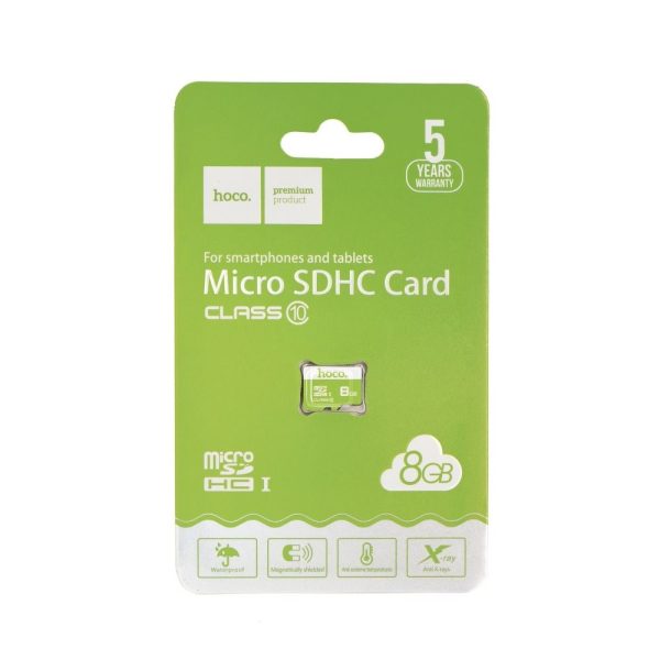 HOCO memory card microSD TF High Speed Memory 8GB Class 10