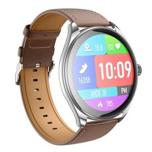 HOCO smartwatch with call function AMOLED Y22 silver