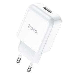 HOCO travel charger USB A 2A N2 white