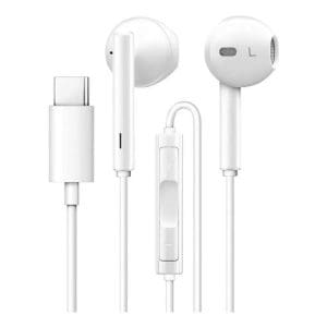 HUAWEI original wire earphones Type C with microphone CM33 white blister