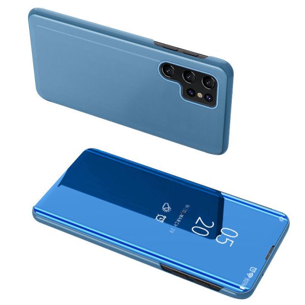 Hurtel Clear View Book Πλαστικό Μπλε (Samsung Galaxy S23 Ultra)