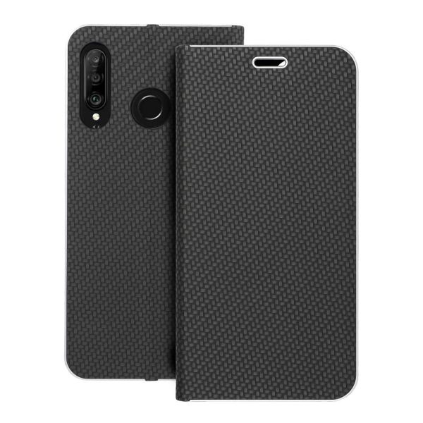 LUNA Book Carbon for HUAWEI P30 Lite black