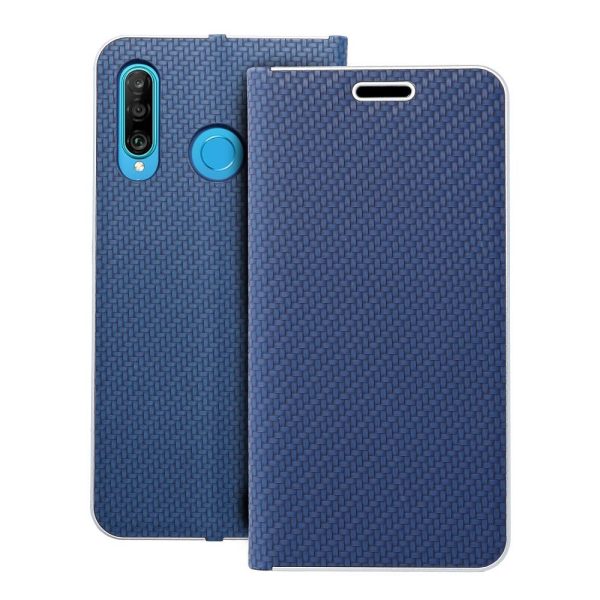 LUNA Book Carbon for HUAWEI P30 Lite blue