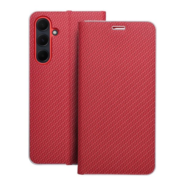 LUNA Book Carbon for SAMSUNG A35 5G red